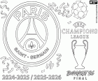 Colorear PSG, bicampeón Champions 2026