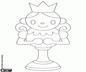 Colorear La Reina, una pieza de ajedrez