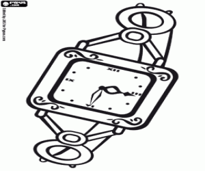 Colorear Un reloj, una joya