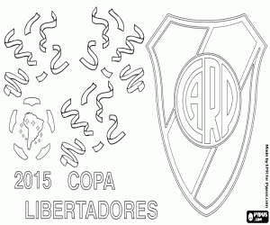 Colorear River Plate, Libertadores 2015