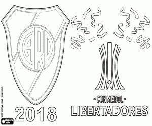 Colorear River Plate, Libertadores 2018