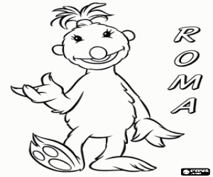 Colorear Roma, un Hoob viajero