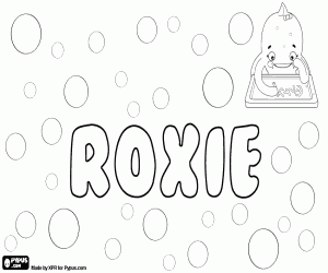 Colorear Roxie, diminutivo de Roxanne