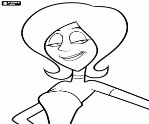 Colorear Scarlet Overkill,la supervillana