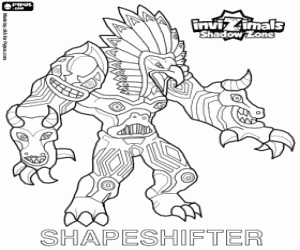Colorear Shapeshifter, Invizimals LOD