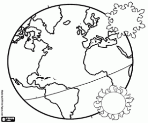 Colorear El solsticio de diciembre