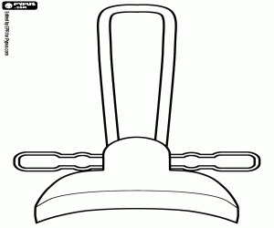 Colorear Sombrero ritual japonés