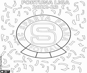 Colorear Sparta Praga, campeón 2022-2023