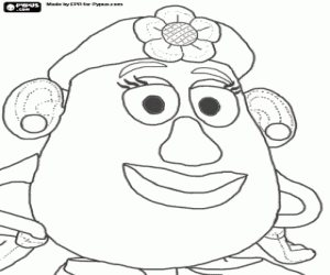 Colorear Sra. Potato Head