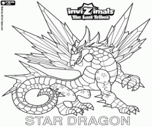 Colorear Star Dragon, Invizimals LTP