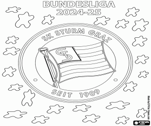 Colorear Sturm Graz, Bundesliga 2024-2025