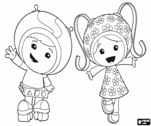 Colorear Los superhéroes de Umizoomi