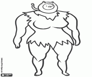 Colorear Susan Strong de Adventure Time