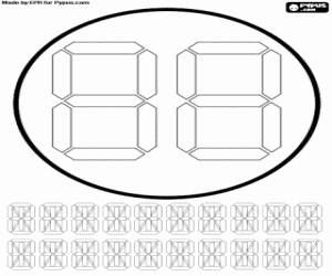 Colorear Tarjeta de cumpleaños digital