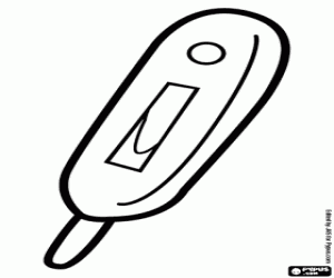 Colorear Termómetro clínico digital