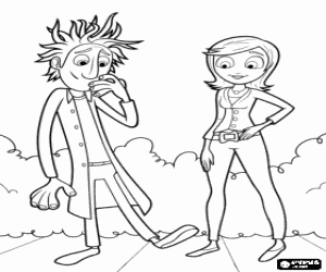 Colorear Timidez de Flint con Samantha 