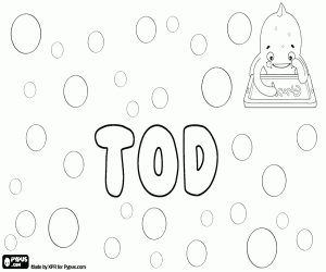 Colorear Tod, variante de Todd