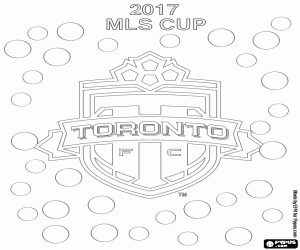 Colorear Toronto FC, campeón MLS Cup 2017