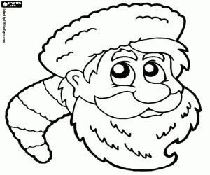 Colorear Un trampero,cazador del Far West