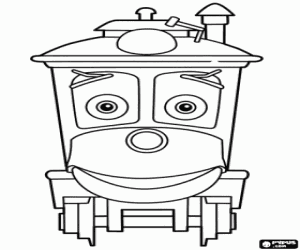Colorear El tranvía Zephie de Chuggington