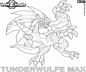 Colorear Tunderwulfe Max, Invizimal