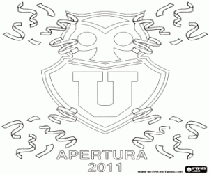 Colorear La U de Chile, Campeón 2011