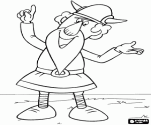 Colorear El vikingo más viejo Urobe