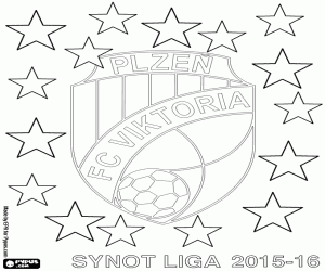 Colorear Viktoria Plzen, campeón 2015-16