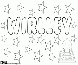 Colorear Wirlley, variante de Wirley