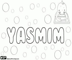Colorear Yasmim, variante de Yasmeen