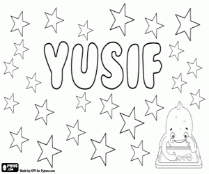Colorear Yusif, variante de Yossef