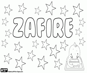 Colorear Zafire, variante de Zafira