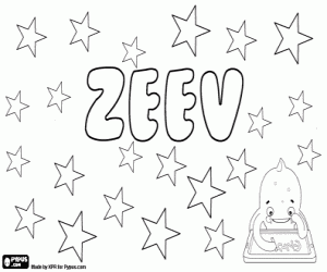 Colorear Zeev, variante de Zev