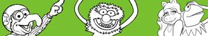 Colorear Muppets