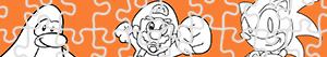 Colorear Puzzles de Videojuegos