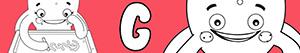 Colorear Nombres de Niña con G