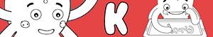 Colorear Nombres de Niño con K